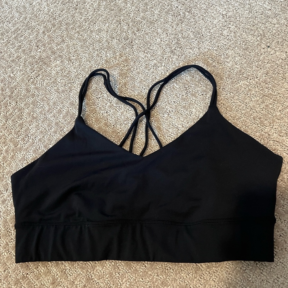 JoyLab Black Strappy Women's Bralette